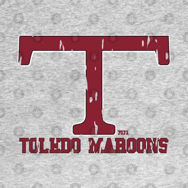 Vintage Toledo Maroons by 7071